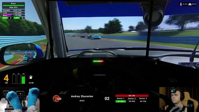 rFactor 2 - Watkins Glen - BTCC - Release Candidate brake pads sound bug смотреть онлайн