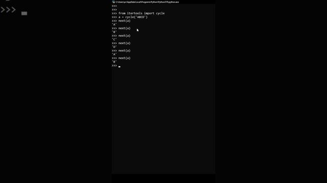 ?? How To Use Python Itertools To Generate An Iterator Looping Over An Iterable Infinitely ? ?? смотреть онлайн
