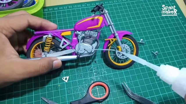 Tutorial Miniatur Motor Honda CB | MINIATUR MOTOR CB part4 смотреть онлайн