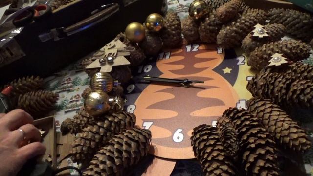 Новогодние часы - мастер-класс. смотреть онлайн