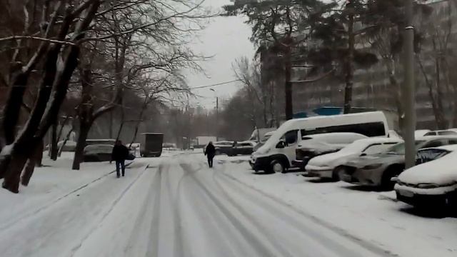 Москва 1859 Макеевская улица зима день смотреть онлайн