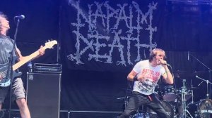 Napalm Death -Scum - with( Dan Lilker special guest) Brutal Assault festival 2023 Czech Republic.