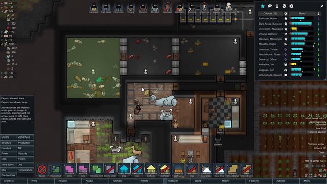 Rimworld Alpha 16 [Modded] - 39. Bloody Bugs! - Let's Play Rimworld Gameplay смотреть онлайн