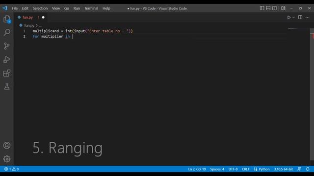 Generate a Table using Python смотреть онлайн