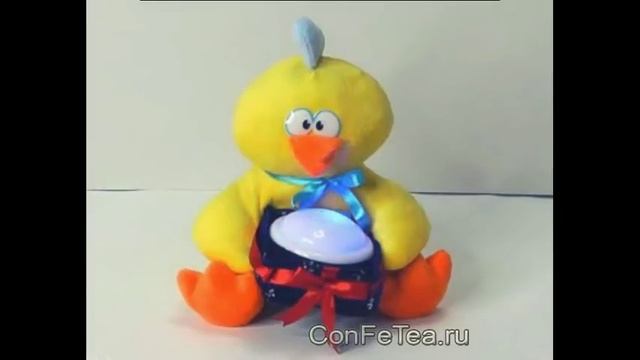 Музыкальная мягкая игрушка Цыпленок астроном смотреть онлайн