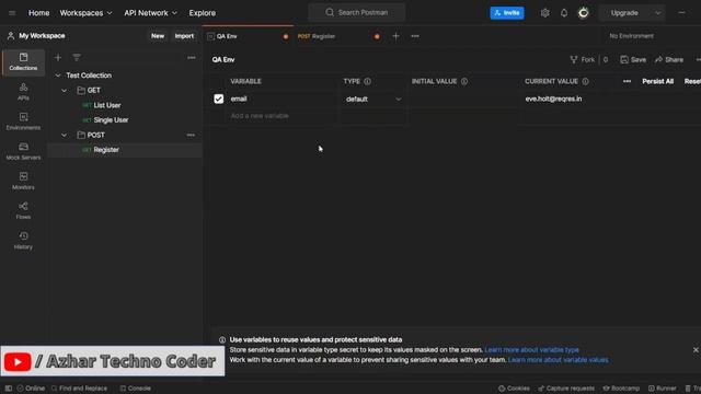 How to create Environment in Postman смотреть онлайн