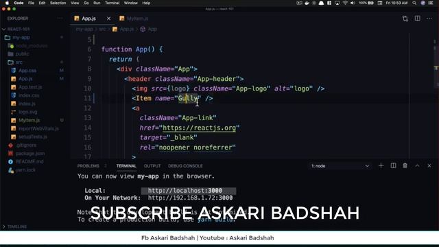 How To Use React JS PROPS Full Tutorial смотреть онлайн