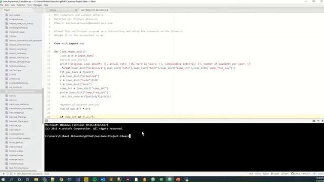 Two Python Programs - Calculator and Loan Repayment смотреть онлайн