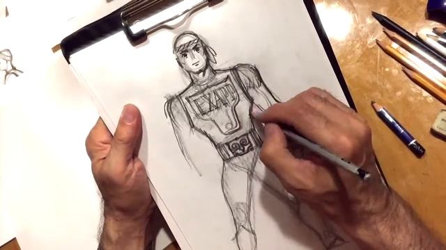 процесс создания нашего супергероя-батыра "Exapp" смотреть онлайн