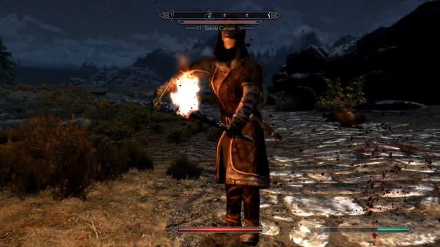 Skyrim; New Wolf with Blue eyes смотреть онлайн