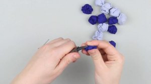 Бусы из ткани своими руками