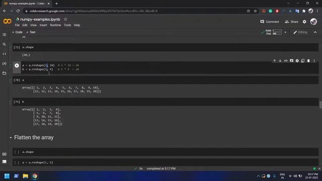 NumPy Tutorial смотреть онлайн