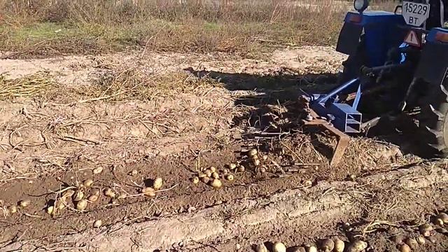Самодельная картофелекопалка смотреть онлайн