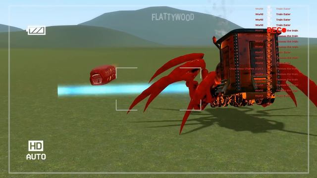 CHOO CHOO CHARLES vs CAR EATER in Garry's Mod! смотреть онлайн