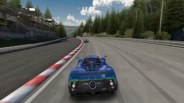 ACRAuto Club Revolution - PC Race Game. Chase view of the Pagani Zonda F. смотреть онлайн