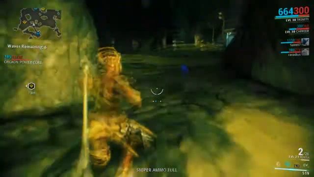 Warframe - Trinity gameplay, penta lvl for fun смотреть онлайн