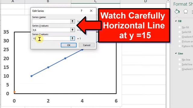 How To Add Horizontal Line In #Excel Graph/Chart смотреть онлайн