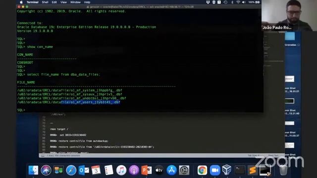 Masterclass Oracle Backup e Recovery - Aula 3 | RMAN na Prática смотреть онлайн