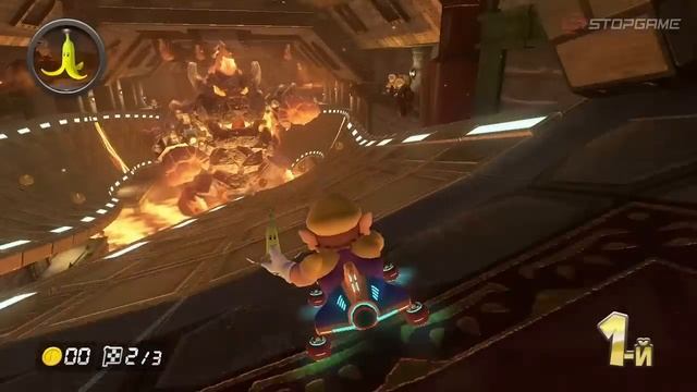 Обзор игры Mario Kart 8 смотреть онлайн