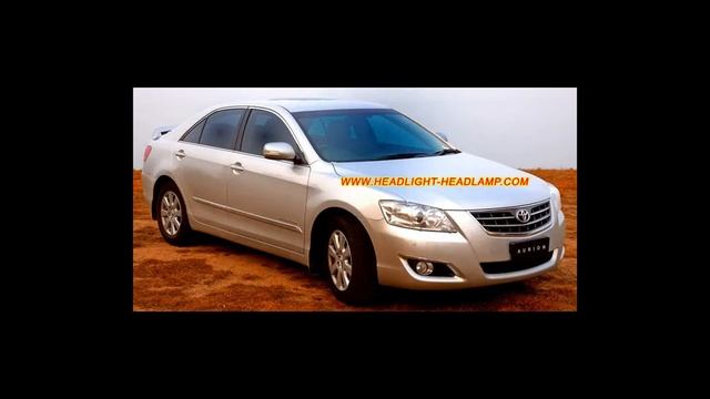 Toyota Camry Aurion Headlight Plastic lens Cover Lenses Haze Replacement смотреть онлайн