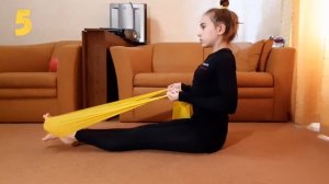 Красивые стопы за 5 минут || Растяжка и закачка стоп || Художественная гимнастика