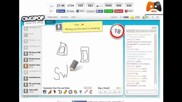 Draw Something HAPPY part 1 смотреть онлайн