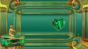 Футаж с малахитом 2