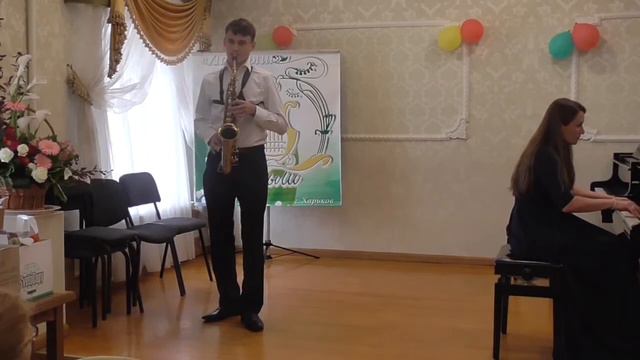 М.Готлиб. Концерт для саксофона с оркестром 2ч. Ревуцкий Виталий, Ревуцкая Анна. смотреть онлайн