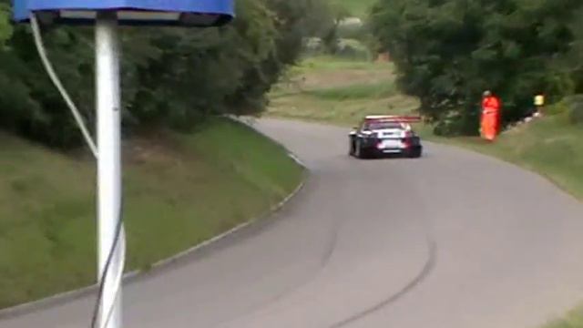 Bergrennen Hillclimb Oberhallau 2009 - E1 - Lancia Delta S4 - DTM Astra - MB190 F1 Engine смотреть онлайн