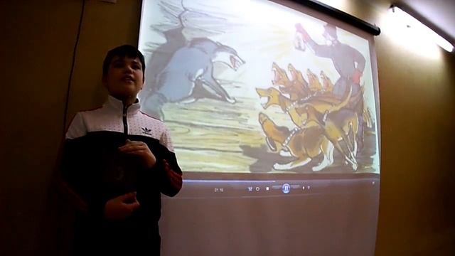 Страна читающая — «Крылов "Волк на псарне"» читает произведение «Волк на псарне» И. А. Крылова смотреть онлайн