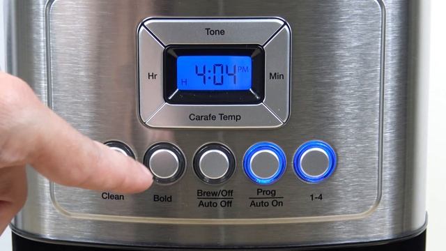 How to Use a Cuisinart Coffeemaker - Navigating the Control Panel смотреть онлайн