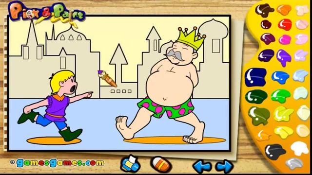 Coloring games - pick and paint games - Best game - Game for kids смотреть онлайн