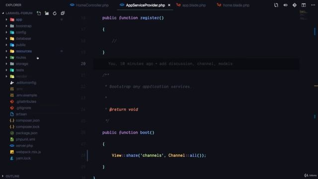 #54 Forum Project Creating Discussions in Laravel смотреть онлайн