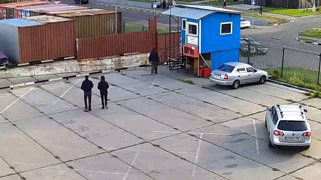 Фрагмент видеозаписи IP видеокамеры 1 мп смотреть онлайн