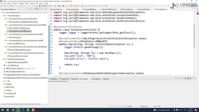 (Vi) Create Account Web Service with Spring Boot (Part 2) - JMaster.io смотреть онлайн