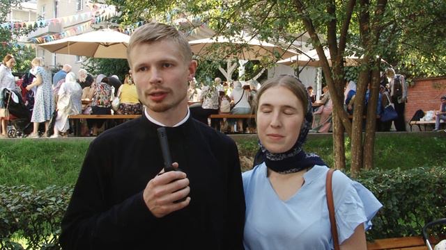 ПРЕСТОЛЬНЫЙ ПРАЗДНИК СТРАСТНОГО ДЕВИЧЬЕГО МОНАСТЫРЯ. Чтец Алексий и Анна о празднике. смотреть онлайн