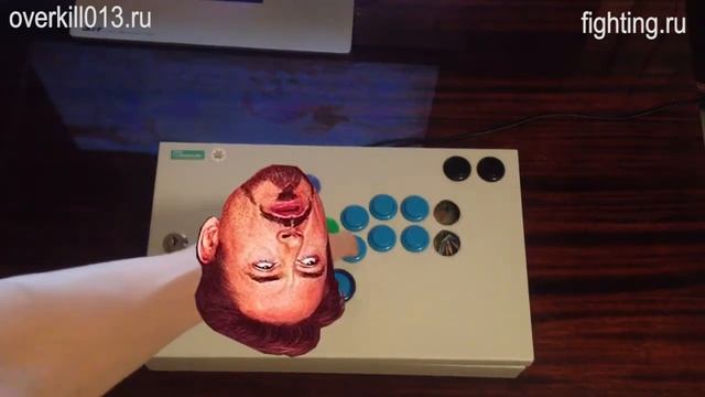 Как играть на хитбоксе? Пример игры в Стрит Фишер - RUFGC смотреть онлайн