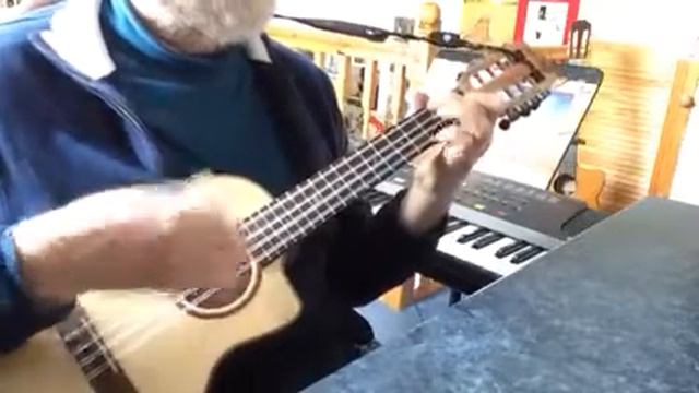 Norwegian Wood (in C) - Beatles on Solo Ukulele - Arranged by Colin Tribe смотреть онлайн