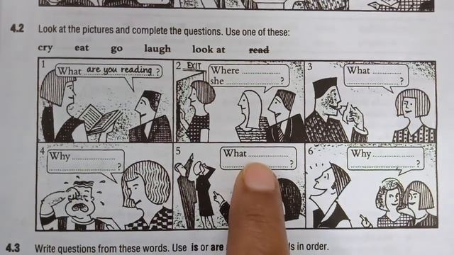 Raymond Murphy Essential English Grammar Unit 4 Exercise. Present Continuous Tense. смотреть онлайн