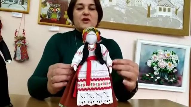Кукла в народном костюме смотреть онлайн