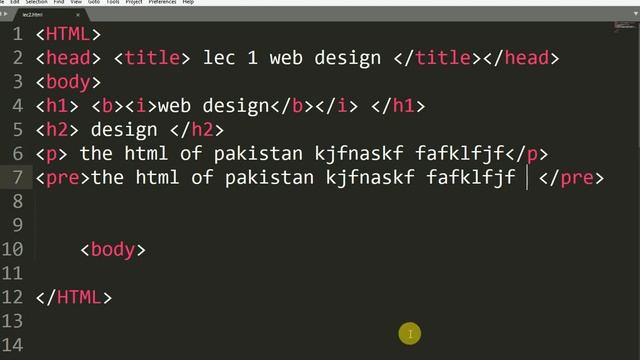 how to set heading and title in html | Html head and title in urdu смотреть онлайн