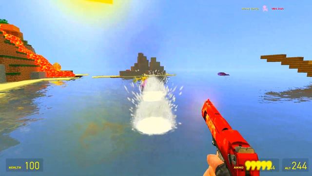 SPARTAN KICKING GARTEN OF BANBAN 2 FAMILY MINECRAFT LAVA vs CRUCIFIX - Garry's Mod! смотреть онлайн