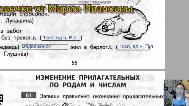 суффикс ок после шипящих, изменение прилагательных по родам и числам, окончания прилагательных смотреть онлайн