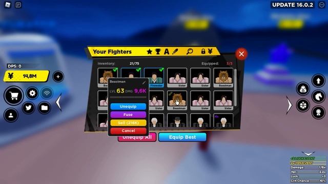 БОЖЕСТВЕННЫЙ БОЕЦ! ЧИТЕРСКАЯ ОБНОВА АНИМЕ ФАЙТЕРС СИМУЛЯТОР Роблокс! КОДЫ АНИМЕ СИМУЛЯТОР ROBLOX смотреть онлайн