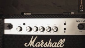 Обзор комбика Marshall MG15CF