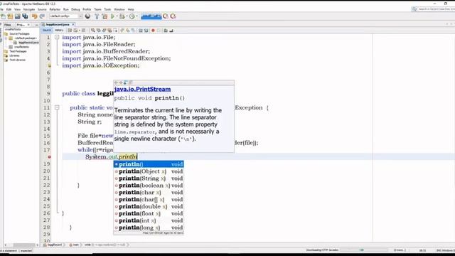 Java #44 Leggere record da file di testo смотреть онлайн