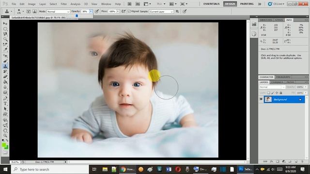 Adobe Photoshop Tutorial No: 7. Clone Stamp Tool. Pattern Stamp Tool. Hindi/Urdu #freepstutorials смотреть онлайн