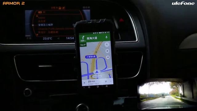 Ulefone Armor 2 GPS Тест вождения навигация на улице классный навигатор защищенный телефон IP68 смотреть онлайн