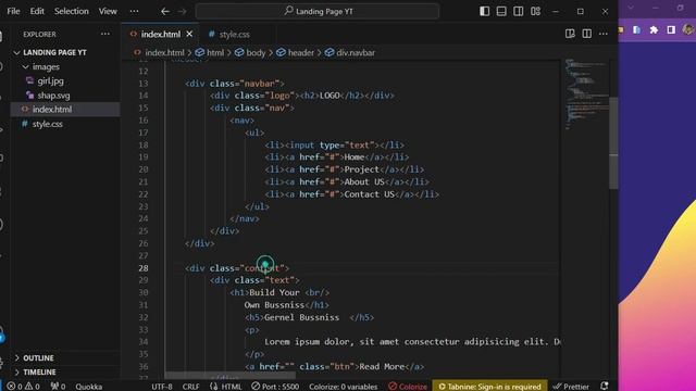 ? Masterclass: Create a Stunning Modern Landing Page with Elegant Curves using HTML and CSS смотреть онлайн