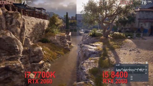 i7 7700K VS i5 8400 смотреть онлайн
